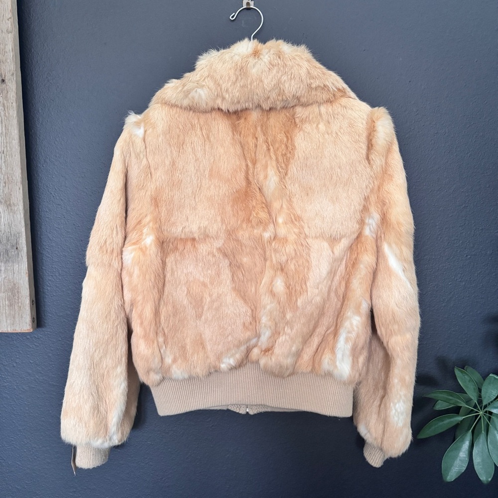 Dino Ricco Genuine Rabbit Fur Jacket - Picture 2 of 6